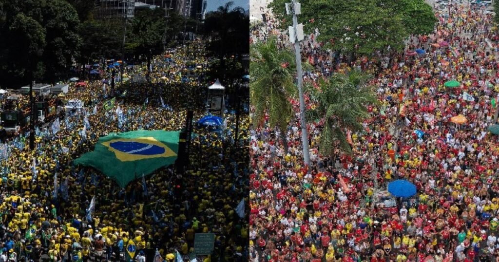 Apoiadores de candidaturas presidenciais realizam manifestações em São Paulo e no Rio de Janeiro