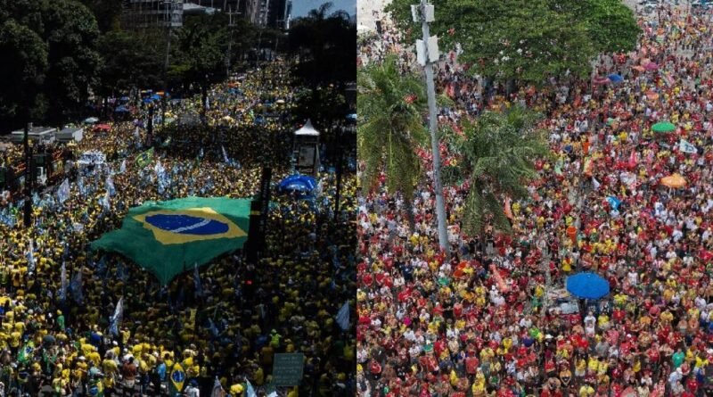 Apoiadores de candidaturas presidenciais realizam manifestações em São Paulo e no Rio de Janeiro
